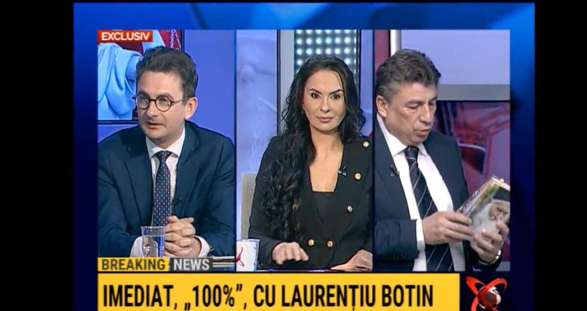 Bulai și Vișan, scandal la Realitatea Plus! „Statuie ambulantă!” / „Fac tot ce îmi spui dacă îl suni pe Băsescu!”