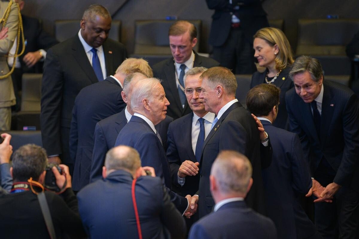 Summit NATO. Iohannis și Biden, pozele zilei / foto