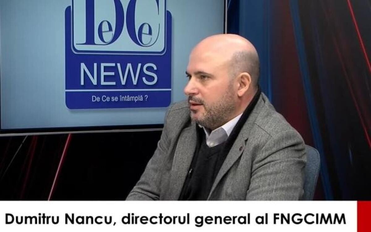 Dumitru Nancu, directorul general al FNGCIMM, informații de neratat la DCNews și DCBusiness / video