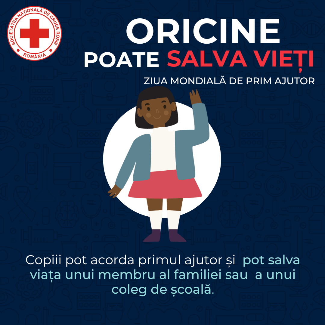 Educarea copiilor în acordarea primului ajutor poate salva vieţi