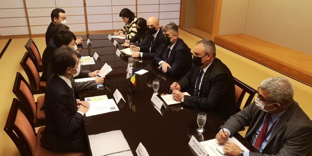 Discuţii despre un parteneriat strategic România-Japonia, purtate la Tokyo de premierul Nicolae Ciucă