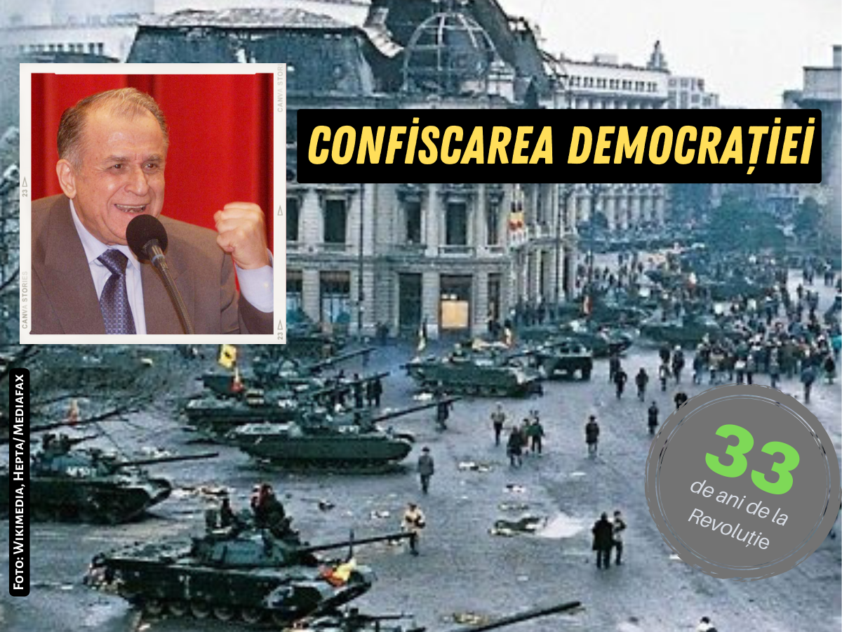 Pe culoarele întunecate ale Revoluției. Cum a deturnat Ion Iliescu protestul anticomunist și s-a instalat președinte