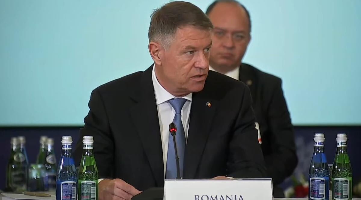 Iohannis, declarații la reuniunea extraordinară a Formatului București 9 (B9) – Varșovia / video