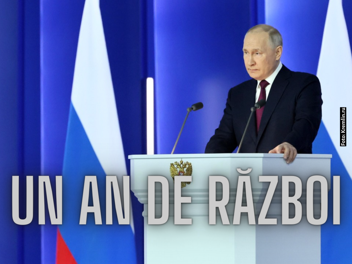 Vladimir Putin, discursul unui învins