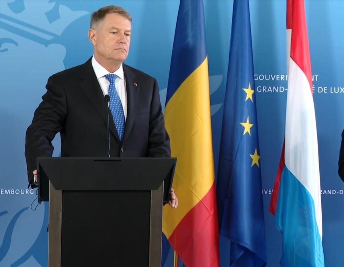 Iohannis, la Formatul Grupului BEI: Am apreciat sprijinul Luxemburgului în ceea ce privește aderarea României la Schengen