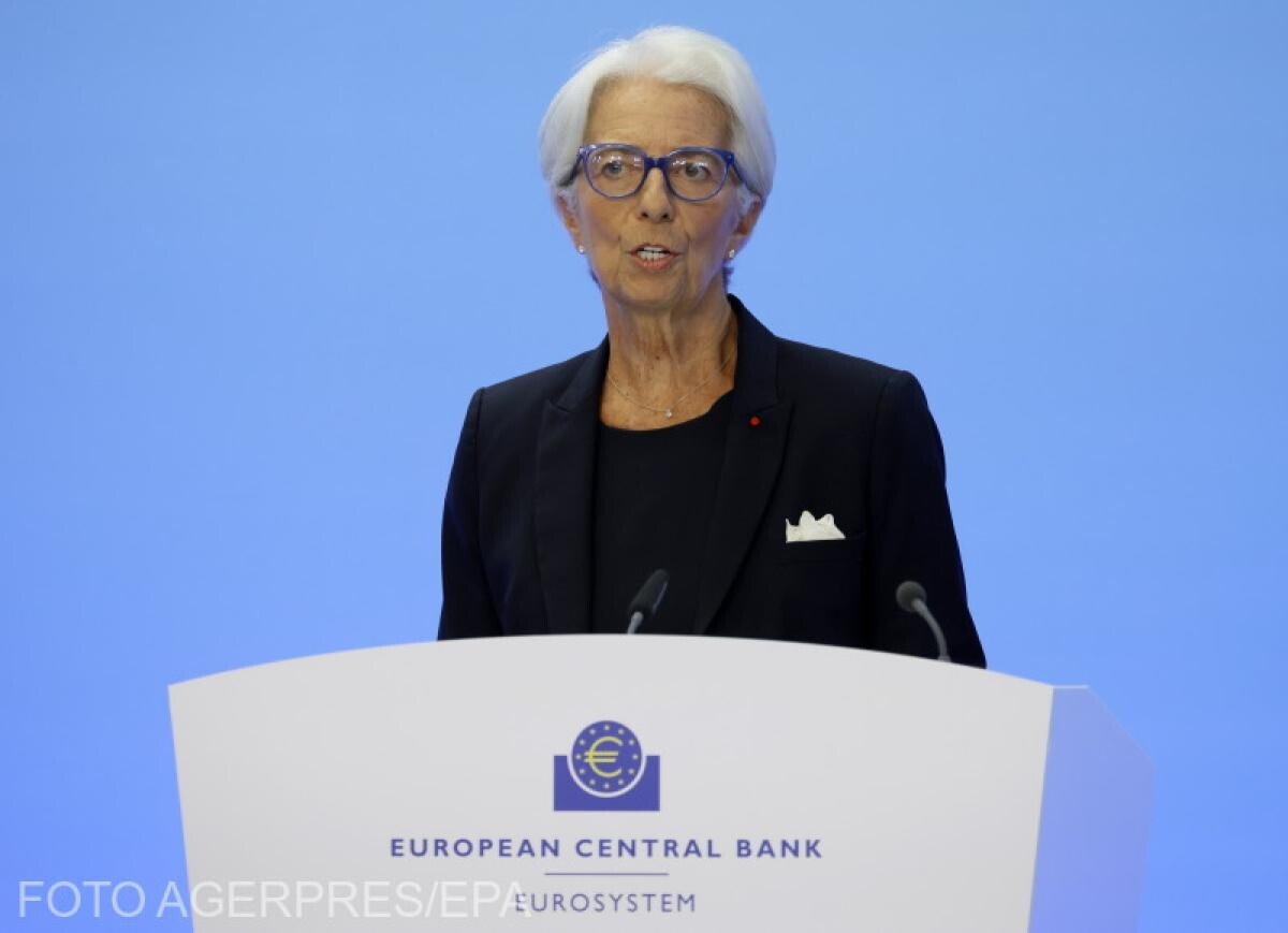 Christine Lagarde: BCE se va confrunta cu o inflaţie de bază ridicată pe termen scurt