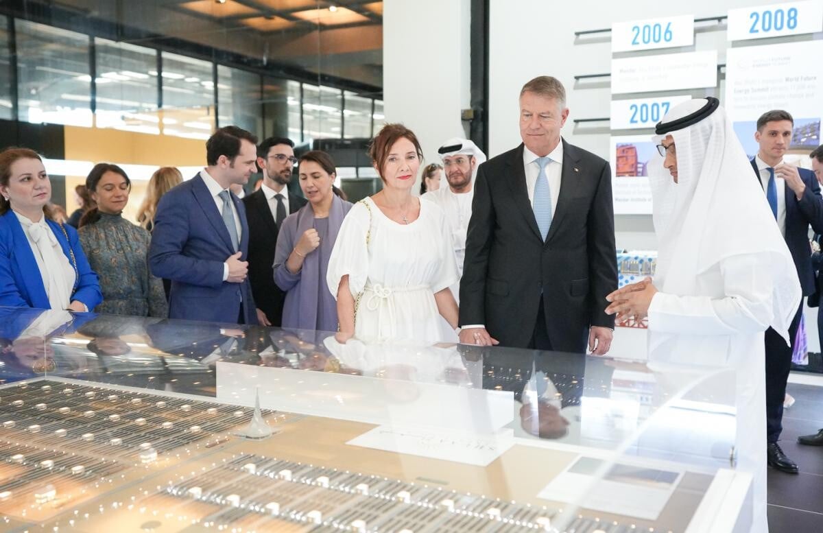 Klaus Iohannis, vizită la Masdar City, lângă Abu Dhabi. Galerie foto