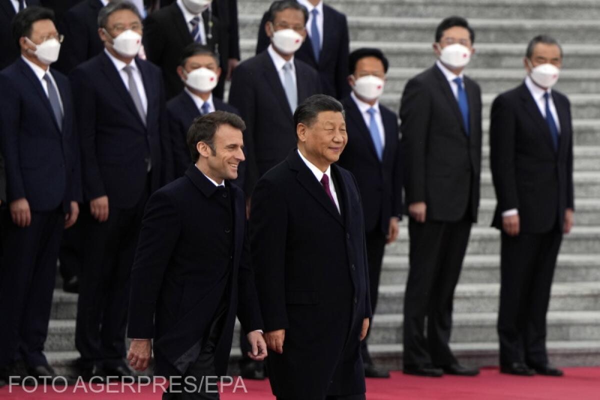 Macron, vizită surpriză în România, după întâlnirea cu Xi Jinping în China. Chirieac: Mesajele vor fi transmise mai sus, dacă interesează pe cineva