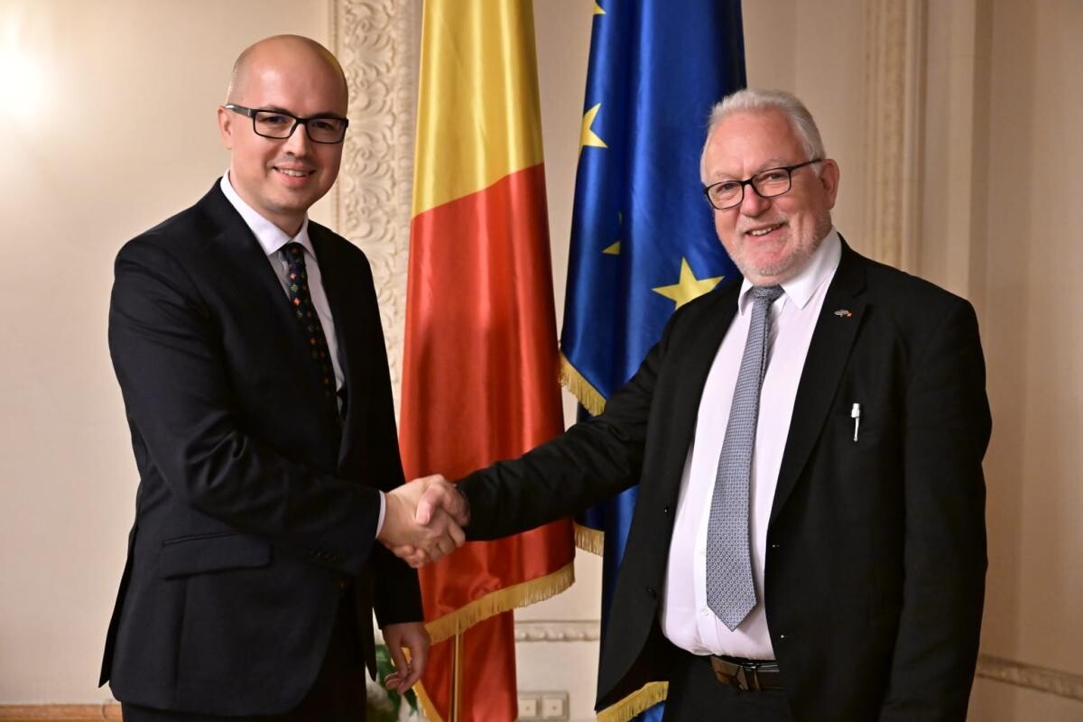 Andi Cristea (PSD) l-a primit la București pe Wolfgang Hellmich, coordonator SPD în Bundestag: Avem un demers comun pentru o Europă mai puternică, unită și sigură