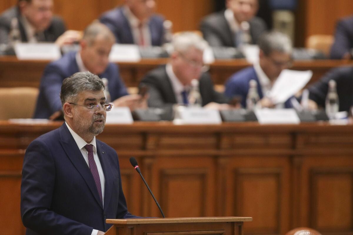Marcel Ciolacu, la prima ședință a Guvernului după învestire. Ce a transmis noul premier