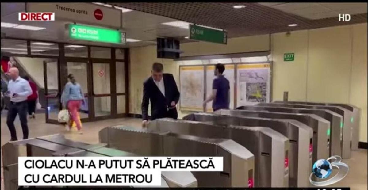 Marcel Ciolacu a mers cu metroul. „Acum a devenit mai interesant, presupun că datorită funcţiei” – Foto/ Pleacă și cu trenul la mare