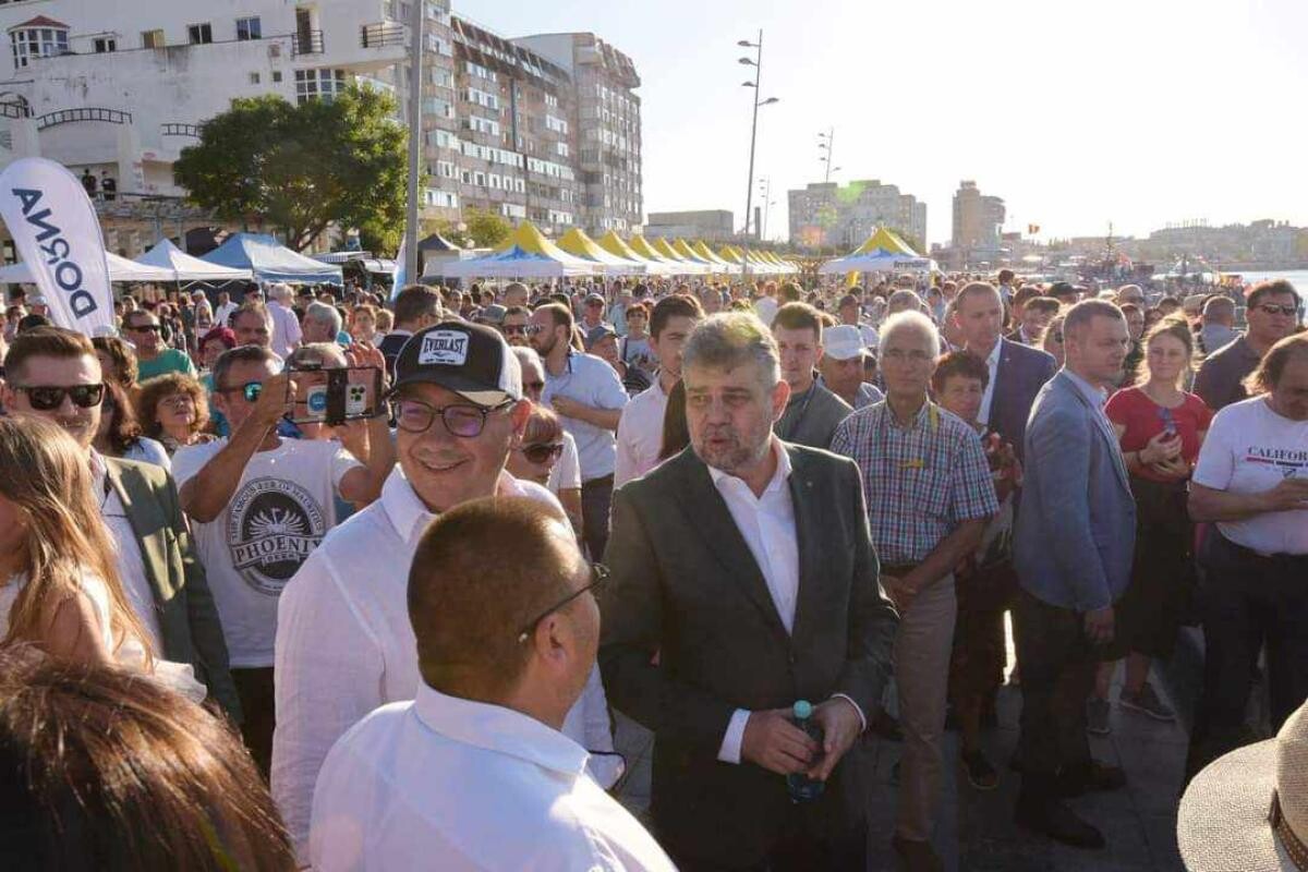 Ciolacu-Ponta, întâlnire surpriză la inaugurarea Falezei „Ivan Patzaichin”. Bogdan Chirieac: Dacă Ciolacu strânge toate forțele PSD-ului…