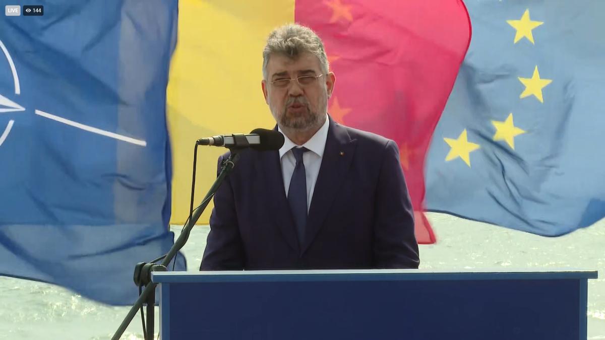 Marcel Ciolacu, de Ziua Marinei, spune că „poziţia României a căpătat o semnificaţie din ce în ce mai importantă”