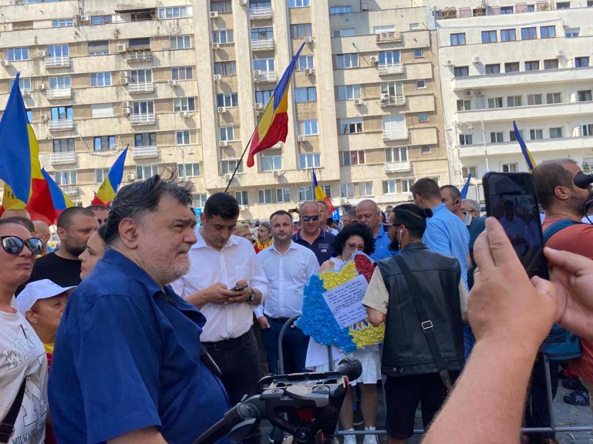 Fake news. Joi, la Ministerul Sănătății, nu a fost niciun protest. Ce ați văzut, de fapt, la televizor