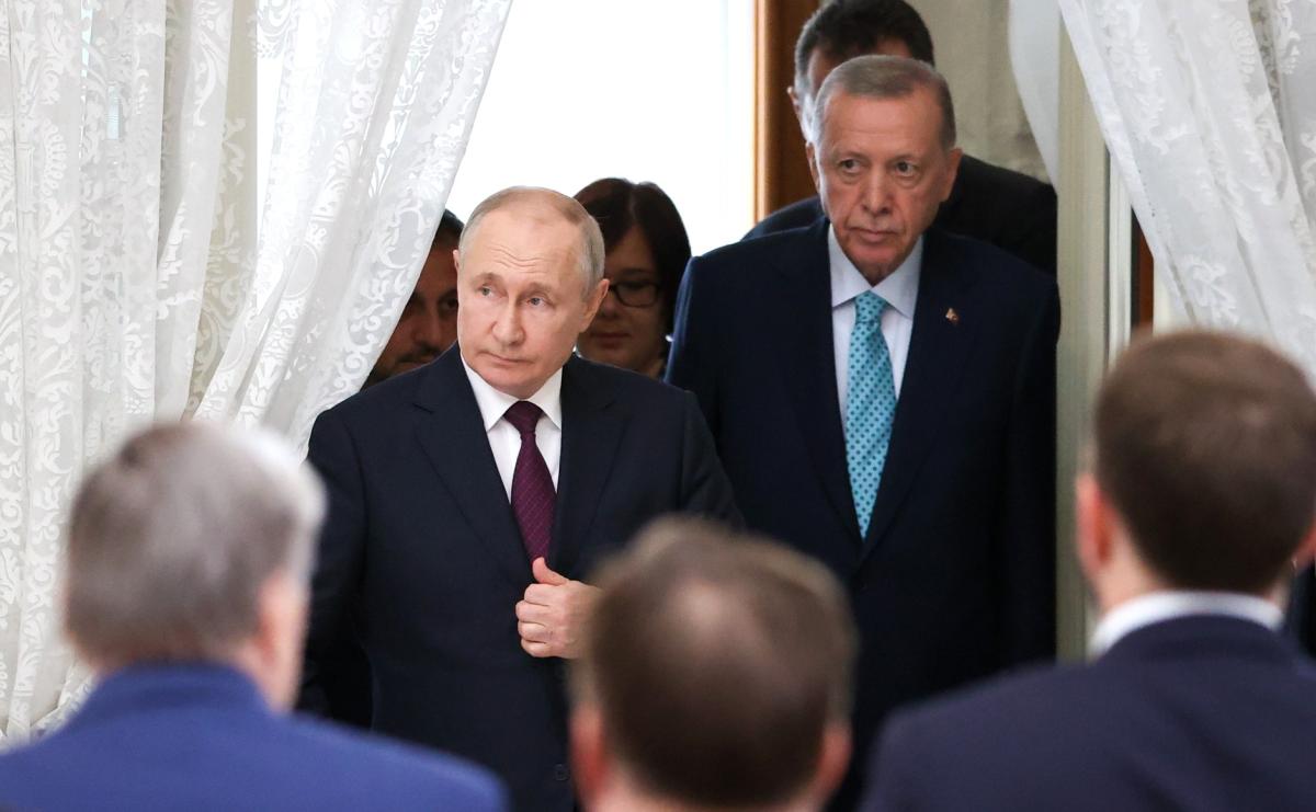 Meniul prânzului Erdogan – Putin. Cu ce delicatese a fost răsfățat președintele Turciei la Soci