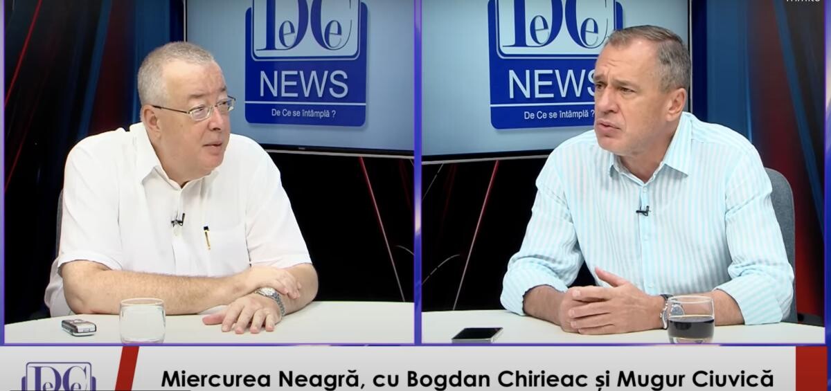 Ciuvică îl trimite pe Chirieac la o „emisiune de mare succes”: De ce nu vă invitați acolo? / Într-adevăr… Este numărul 1 în România. N-o bate nimeni