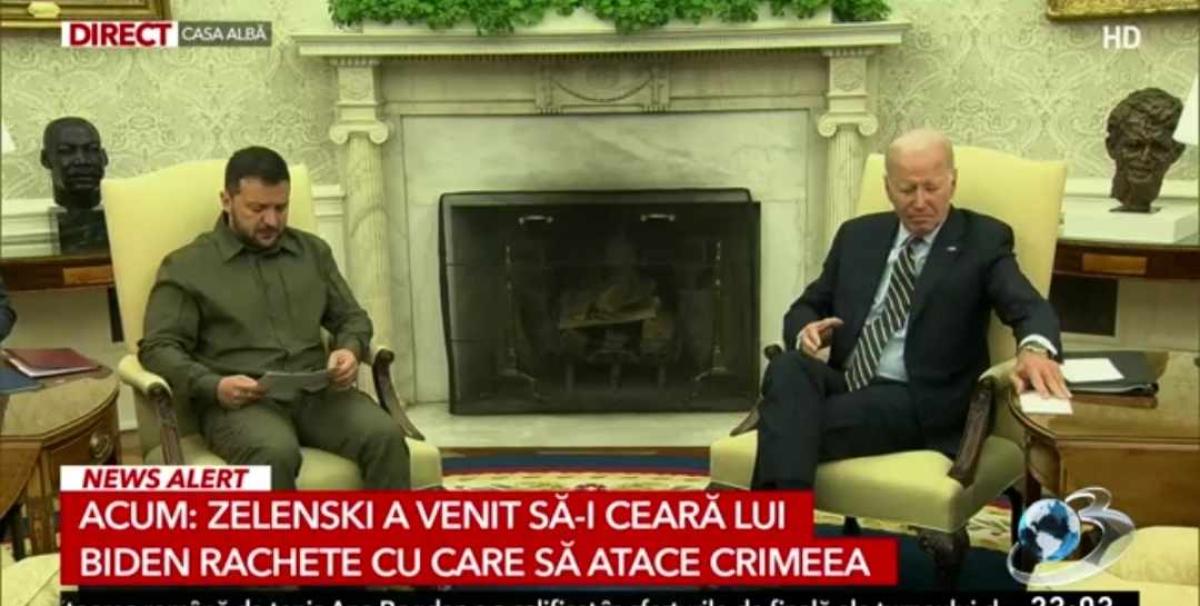 Volodimir Zelenski a ajuns la Casa Albă. Joe Biden: Acesta este singurul nostru obiectiv – Galerie foto