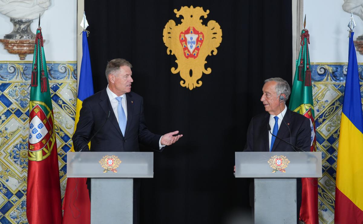 Preşedintele Klaus Iohannis, la finalul vizitei de stat în Portugalia. Ultimele întâlniri programate