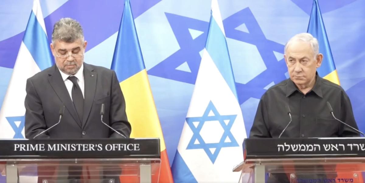 Chirieac, după mișcarea lui Ciolacu: Netanyahu este recunoscător și României