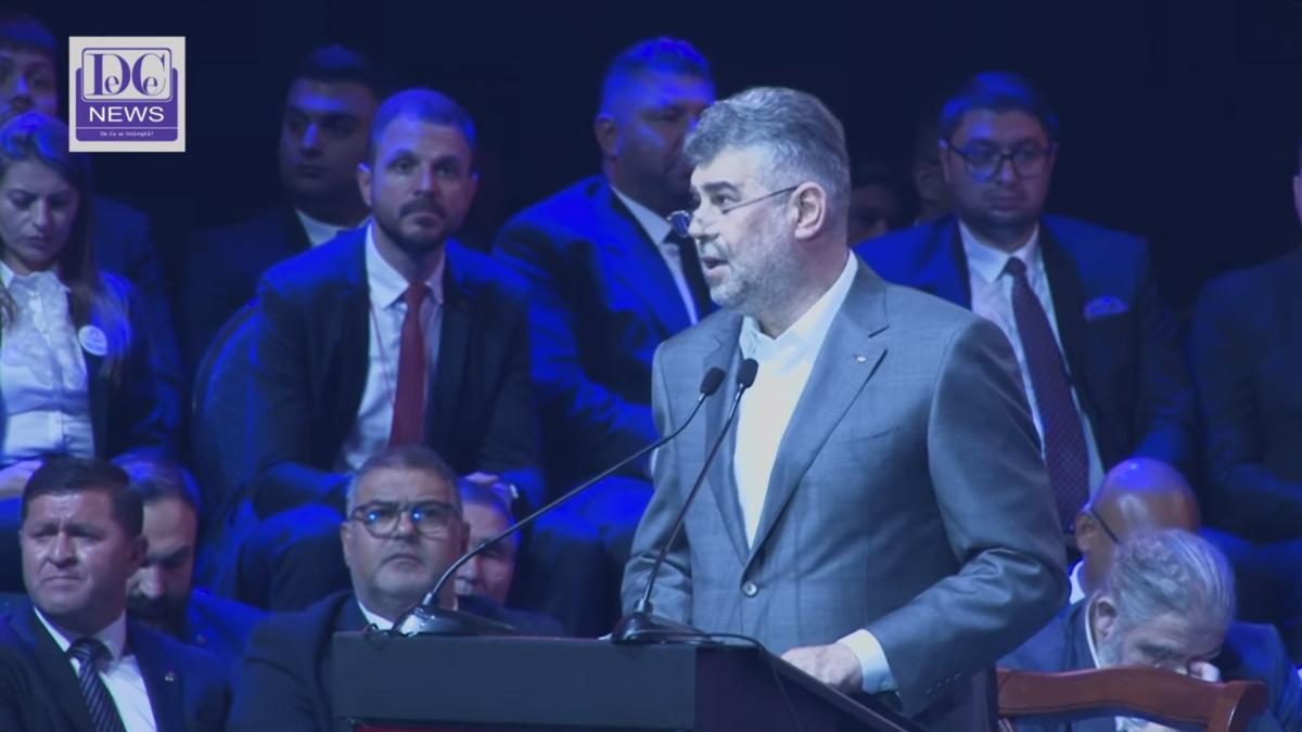 Marcel Ciolacu, la congresul Partidei Romilor Pro-Europa: „Vreau să vă cer ceva. Nu o luați ca pe o critică”